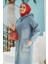 6329-KAPŞONLU Denim Kap Mavi 3