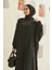 6571-STANDART Abaya Siyah 3