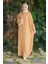 6571-BERLIN Abaya Camel 4