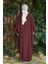 6571-BERLIN Abaya Bordo 2