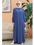 6571-KREP Abaya Indigo 1