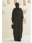 6571-KREP Abaya Siyah 4