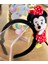 Sevimli Büyük Peluş 3D Boyutlu Oyuncak Minnie Mouse Fare Kadife Kadın Çocuk Tacı Kostüm Taç 2