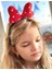 Sevimli Dev Büyük 3D Boyutlu Oyuncak Peluş Minnie Mouse Kırmızı Puantiye Fiyonk Taç Kadın Çocuk Tacı 1