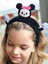 Peluş Oyuncak Minnie Mouse Fare 3D Boyutlu Yumuşak Lastikli Bebek Çocuk Kadın Bandana Saç Bantı 2