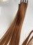 Isıya Dayanaklı Fiber Saç Çıtçıt Kaynak Postiş Kızıl Kahverengi 2