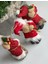 Ithal Koleksiyonluk Yılbaşı Lüks Sevimli Noel Baba Oyuncak Çam Ağacı Süsü Dekor Biblo Büyük 25-30CM 2