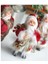 Ithal Koleksiyonluk Yılbaşı Lüks Sevimli Noel Baba Oyuncak Çam Ağacı Süsü Dekor Biblo Büyük 25-30CM 3