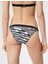 Zebra Desenli Bikini Altı Normal Bel 4
