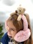 Peluş Pofuduk Ayıcık 3D Oyuncaklı Kulaklık Rüzgarlık Kulaklık Taç 1
