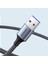 USB 3.0 Erkek Dişi Örgülü Uzatma Kablosu 50 cm 2