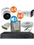 8 Kameralı Set AHD 5MP Sesli 1