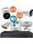9 Kameralı Set AHD 5MP Sesli 1
