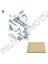 Ithal Passat B7 (2011-2015) Orta Konsol Sürgülü Kapak 3C0857503 Koyu Bej 2