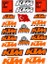 Ktm Etiket Sticker Seti 1