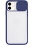 Ally Iphone 12 Mini 5.4 Kamera Koruyucu Sürgülü Şeffaf Kılıf 1