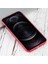 iPhone 13 Pro Max 6.7inç Lazer Kaplama Renkli Kenar Şeffaf Kılıf 3