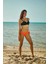 Turuncu Dar Kalıp Kalın Kenarlı Bikini Altı 2