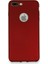 iPhone 7 Plus Kılıf Premium Rubber Silikon - Bordo 1