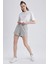 Regular Fit Sweatshirt Kumaşı Şort Z5071AZ23SM 3