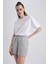 Regular Fit Sweatshirt Kumaşı Şort Z5071AZ23SM 4