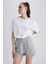 Regular Fit Sweatshirt Kumaşı Şort Z5071AZ23SM 5