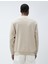 Yazı Baskılı Sweatshirt Bisiklet Yaka 4