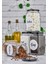 4'lü 850 ml Tuz & Çay & Şeker & Kahve Kavanozu Etiketli Saklama Kabı 2