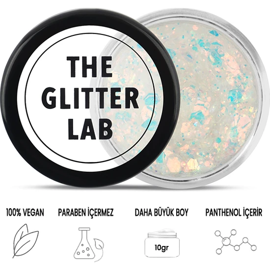 The Glitter Lab - Sunset - Jel Formlu Parlak Glitter ~10 gr