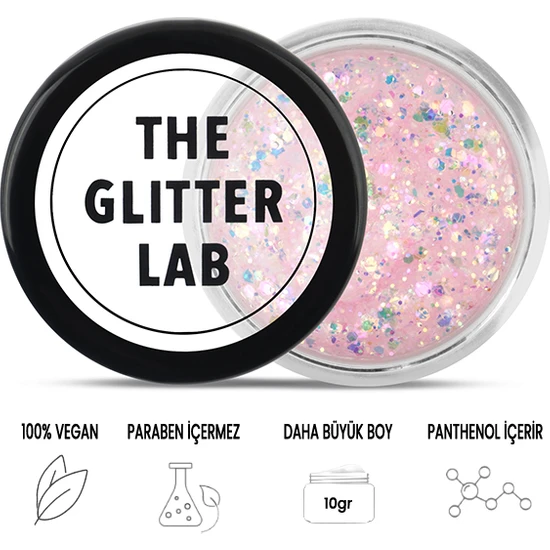 The Glitter Lab - Witch - Parlak Jel Formlu Glitter ~10 gr