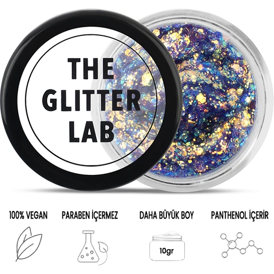 The Glitter Lab - Radiant Orchid - Parlak Jel Formlu Glitter ~10gr