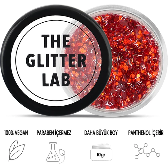 The Glitter Lab - Celebration - Parlak Jel Glitter ~10 gr