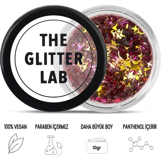 The Glitter Lab - Chameleon Space - Parlak Jel Glitter ~10gr