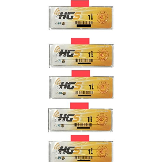 Hgs Kabı (Yeni Etikete Göre 10,25 Cm) 5 Adet