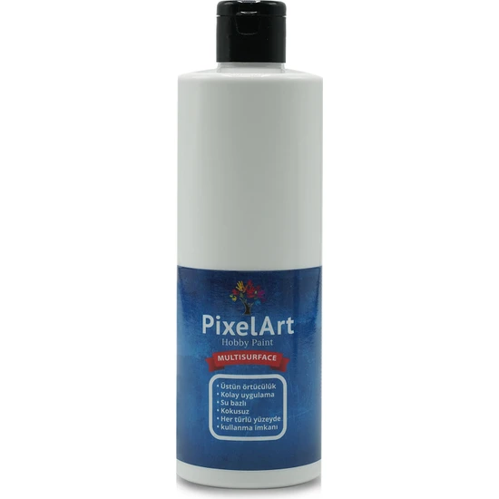 Pixelart Multisurface Akrilik Boya Beyaz 500 gr