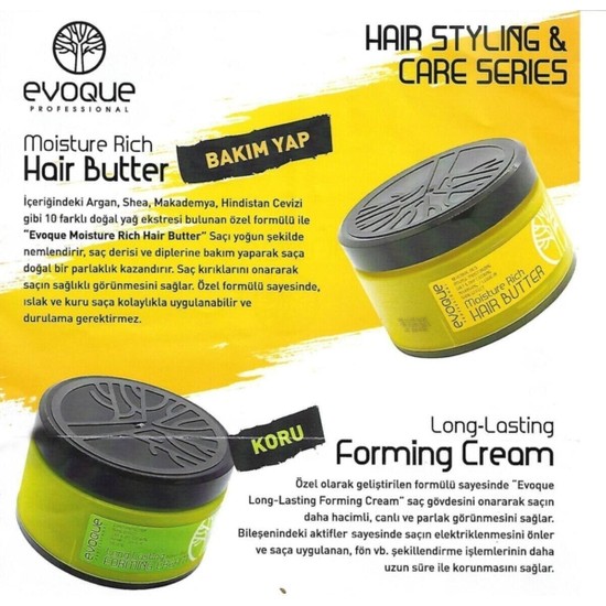 Evoque Professional Moisture Rich Hair Butter + LongLosting Fiyatı