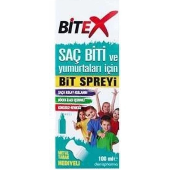 Bitex Bit Sprey 100 ml Çelik Taraklı