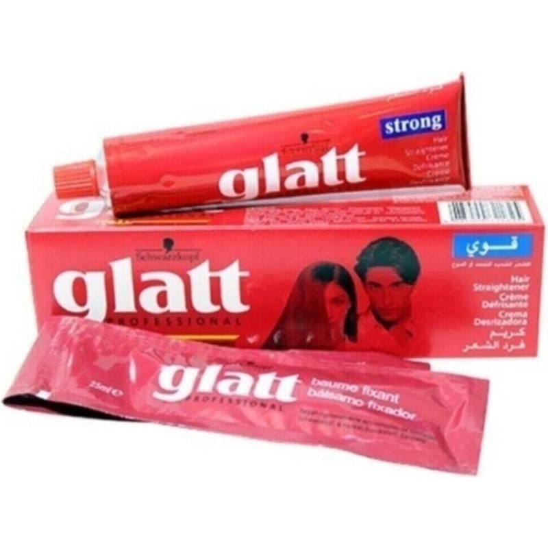 Glatt Schwarzkopf Glatt Strong Saç Düzleştirici Krem 82 ml Uzun Süreli Düzleştirme Etkisi