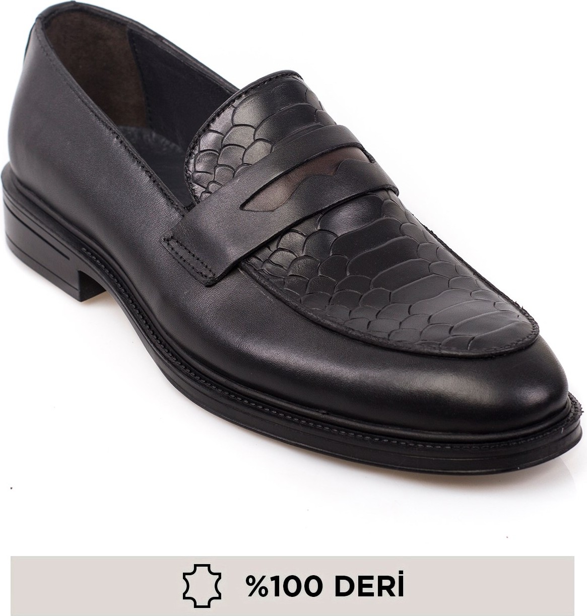Maximoda Hakiki Deri Klasik Bagcıksız Iç Dış Deri Erkek Ayakkabı görsel 6