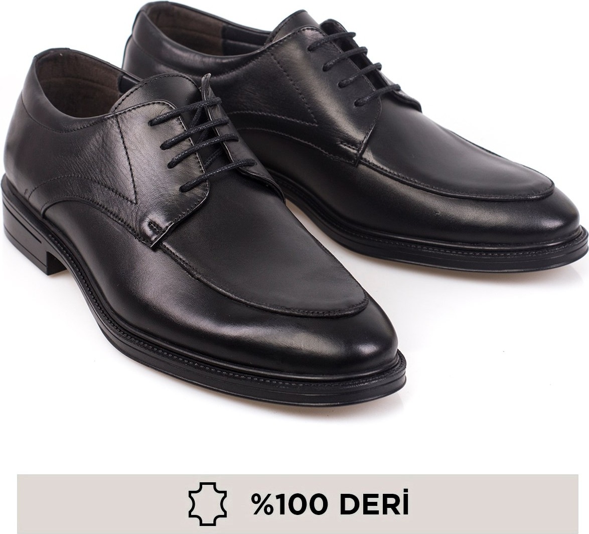 Max Moda Maxi Moda Hakiki Deri Erkek Klasik Ayakkabı görsel 3