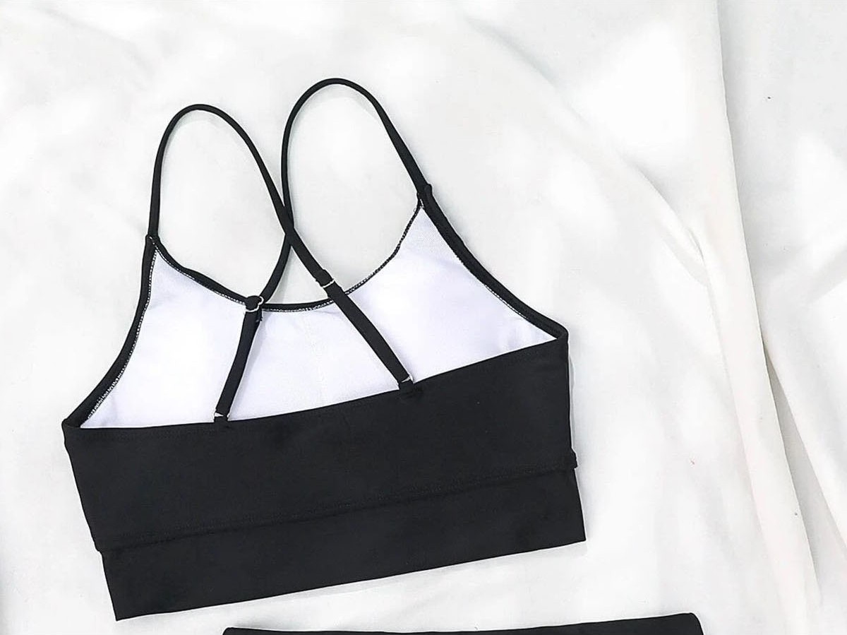 Angelsin Sırtı Çapraz Şık Tankini Bikini Üstü görsel 4