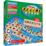 Redka Kelime Oyunu Zeka Geliştirici Mantık Oyunu 100 Adet Ahşap Harf ile Eğlenceli