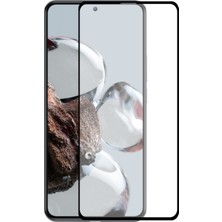 Kzy Xiomi Mi 12T Pro Tam Kaplayan Temperli Ekran Koruyucu Cam