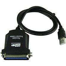 Alfais 4561 USB Lpt Paralel Yazıcı Dönüştürücü Adaptör Kablosu