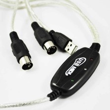 Alfais AL-4590 USB Midi Org Kablosu Dönüştürücü Adaptör