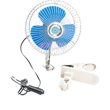 Vantilatör 12V Metal 6 Mandallı