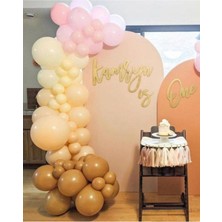 Eğlence Marketi Pastel Balon Konsept Balon Zinciri
