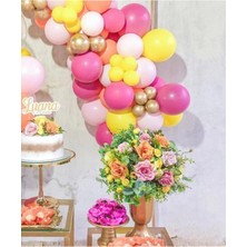 Eğlence Marketi Pastel Balon Krom Balon Konsept Balon Zincir