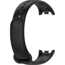 Microsonic Xiaomi Mi Band 8 Silikon Kordon Siyah