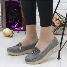 Konfores 86 Bayan Dolgu Topuk Ayakkabı